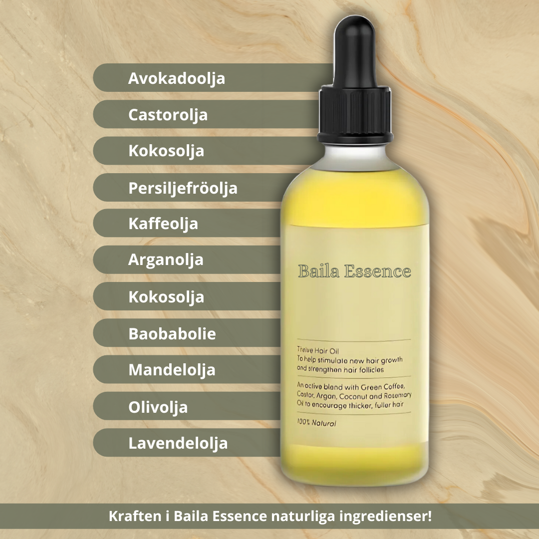 Baila Essence™ - 100% naturlig hårolja